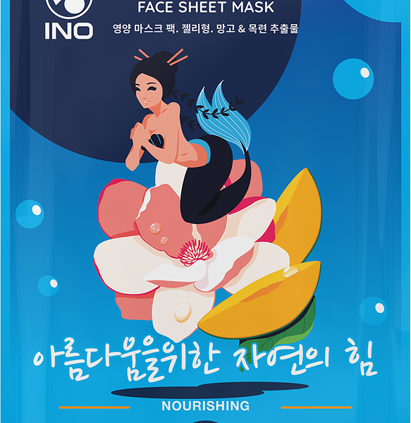 Маска для лица INO Манго и магнолия питательная