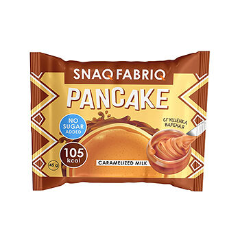 Протеиновое печенье Snaq Fabriq Pancake вареная сгущенка (без сахара)
