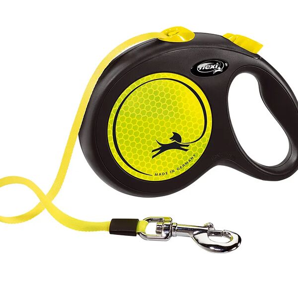 Рулетка Flexi Neon New для собак до 50 кг (5 м лента) L