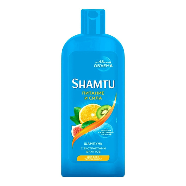 Шампунь Shamtu питание и сила с экстрактами фруктов 300мл