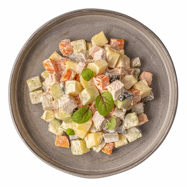 Салат Столичный с курицей Шеф Перекрёсток 200 г