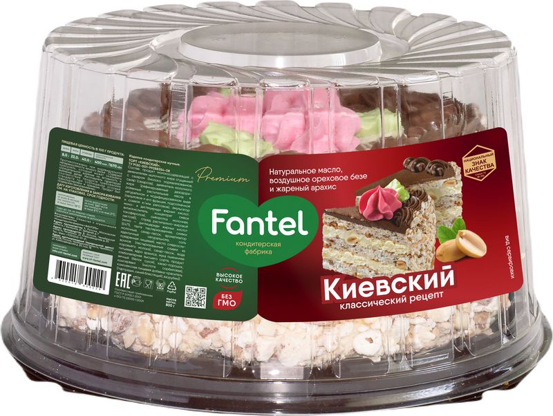 

Торт Fantel Киевский 800 г