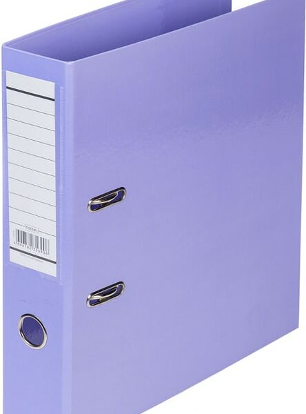 Папка Hatber Premium Newtone Pastel Регистратор с арочным механизмом А4 лаванда