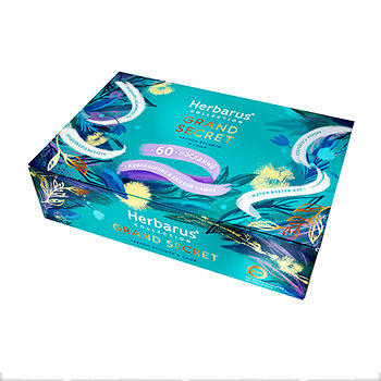Подарочный чайный набор Grand Secret 12 вкусов, Herbarus, 60 саше, Россия