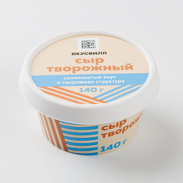 Сыр творожный Вкусвилл, 140 г