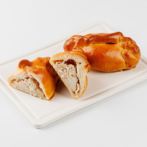 Расстегаи с лососем и палтусом 2 шт