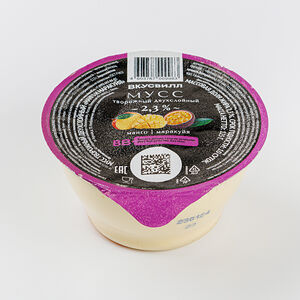 Мусс творожный "Манго и Маракуйя" 2,3%