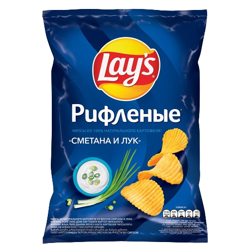 Чипсы Лейз Сметана Лук 140г