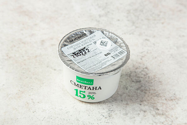 Сметана 15%
