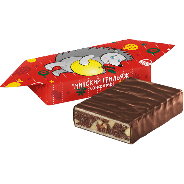 Конфеты Минский грильяж вес  Коммунарка Республика Беларусь