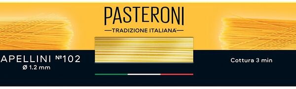 Макароны Pasteroni Капеллини №102 400г