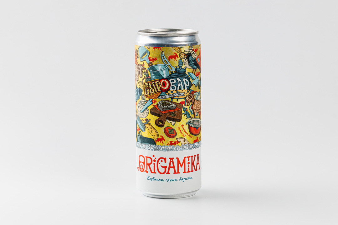 

Напиток Origamika Сыровар среднегазированный