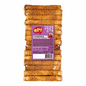 Сухари сахарные Ого с изюмом 