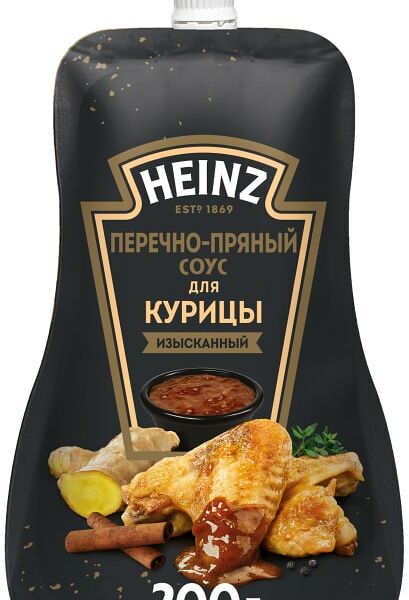 Соус Heinz Перечно-пряный для курицы 200г