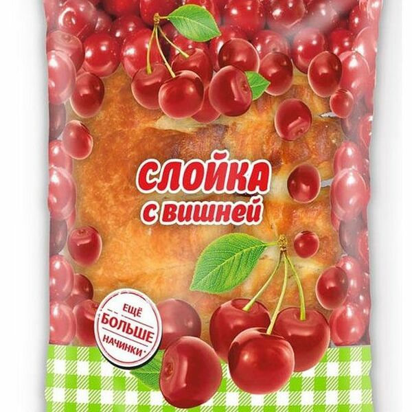 Слойка с вишней ТМ Хлебозавод Юг Руси