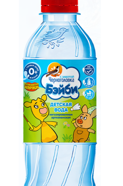 Вода детская Черноголовка Бэйби негазированная 0.33 л, Россия