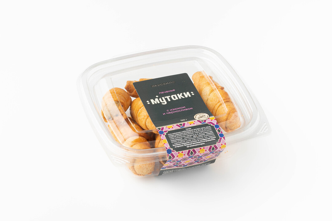 

Печенье Мутаки с изюмом и черносливом 150 г