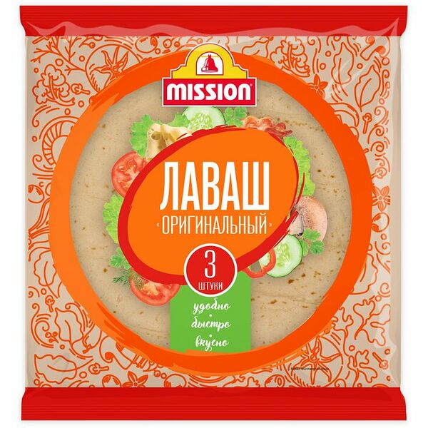 Лаваш Mission Оригинальный пшеничный