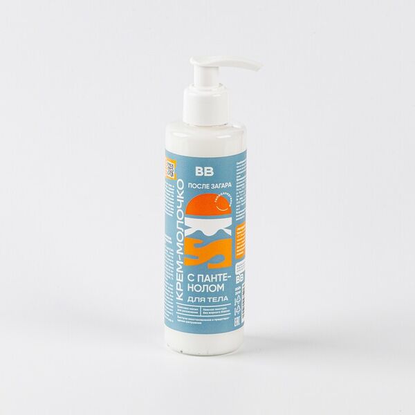 Крем-молочко после загара с пантенолом, 200 мл