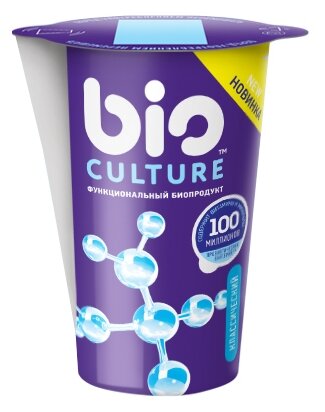 Биопродукт кисломолочный Bio Culture Классический 1,3%, 100 г