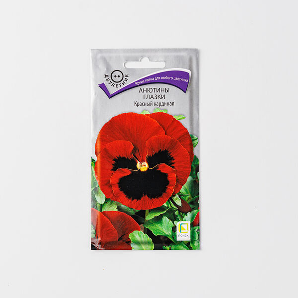 Семена анютины глазки Кардинал ТМ Поиск 0.2 г