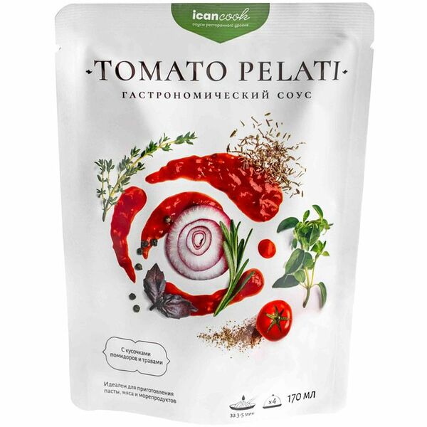 Соус Icancook Tomato Pelati Premium 170мл
