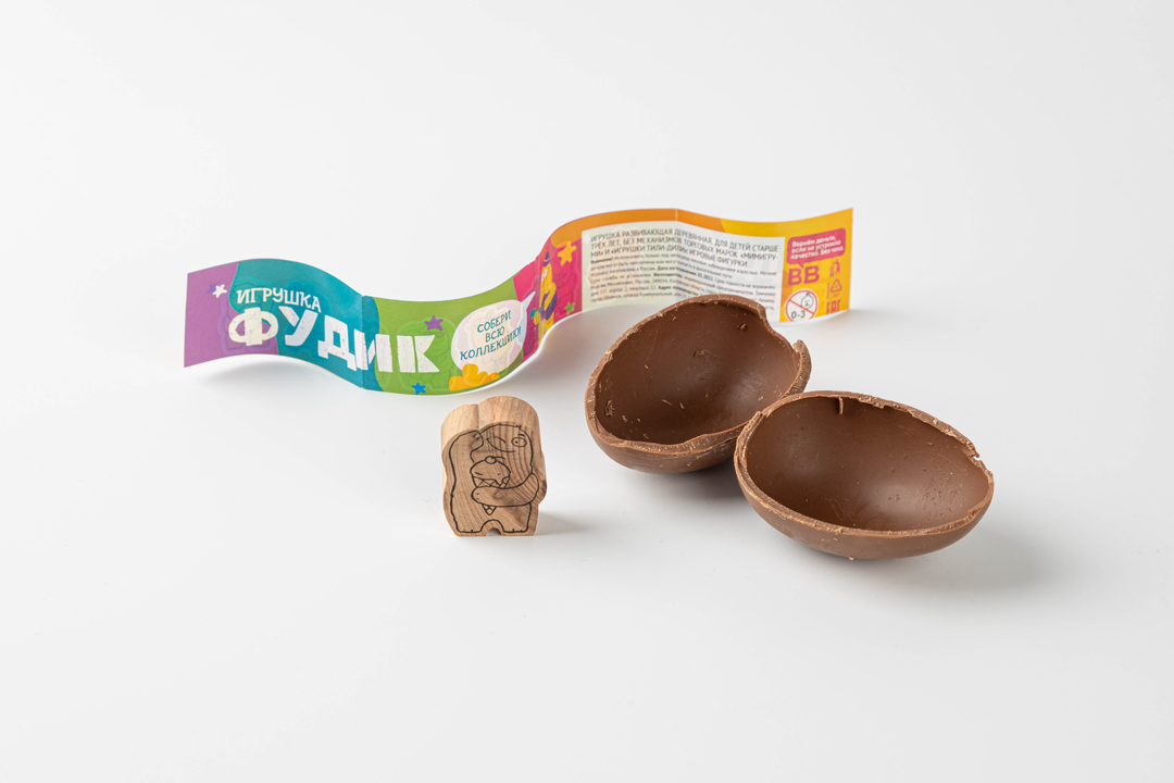 

Яйцо шоколадное с игрушкой Фудик 20 г