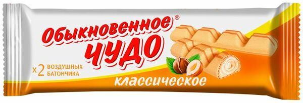 Батончик воздушный Обыкновенное чудо классическое 40 г
