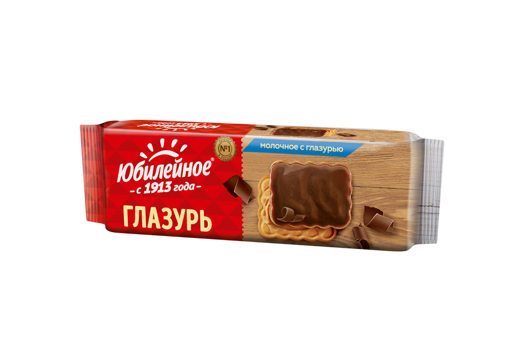 

Печенье Юбилейное молочное с глазурью витаминизированное 116 г