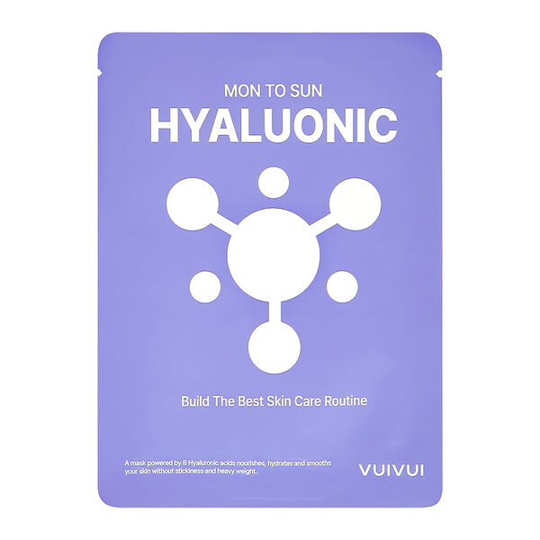 Маска для лица Vuivui Mon to sun с гиалуроновой кислотой увлажняющая 25 мл