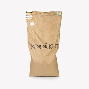 Кукурузный наполнитель Золотой кот для туалета животных гранулированный, 24 л