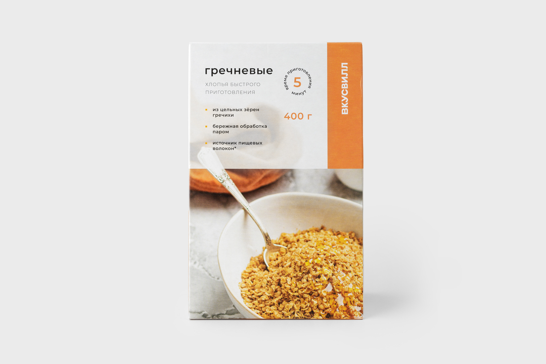 

Хлопья гречневые