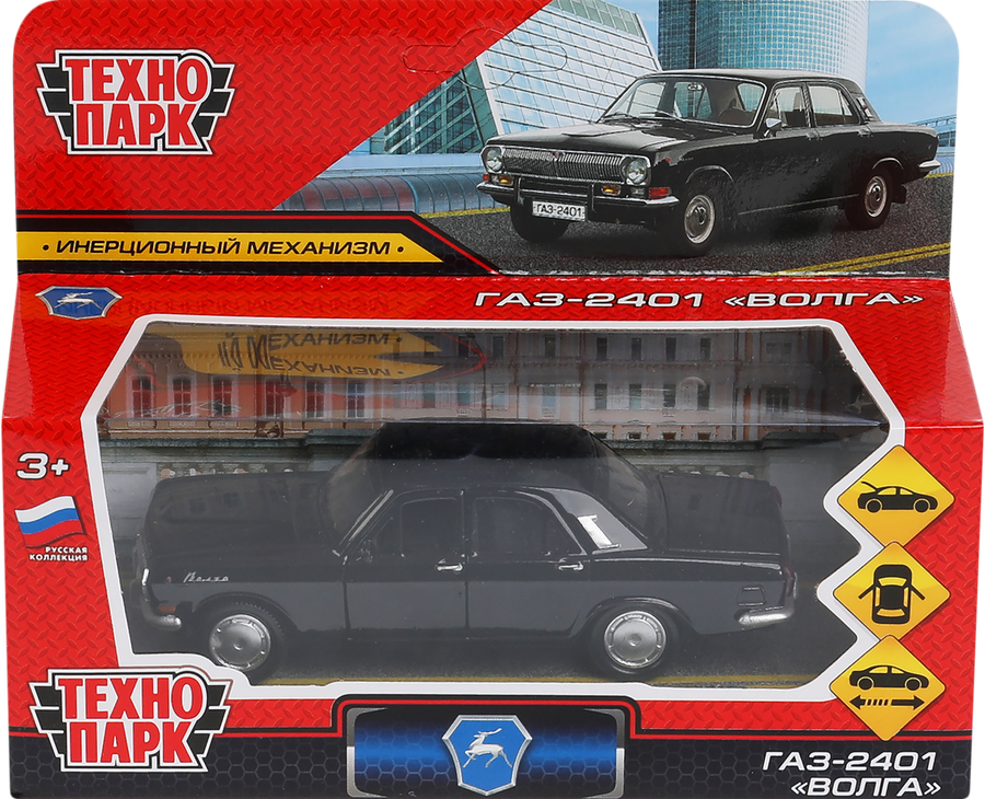 

Машинка Технопарк Советская классика автопрома 12 см металлическая 1 шт. модель в ассортименте