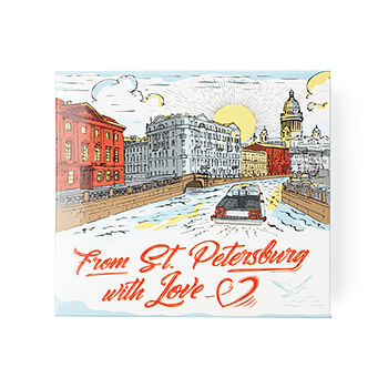 Конфеты глазированные Grondard Темный марципан с гранатовой начинкой