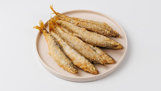 Корюшка жареная