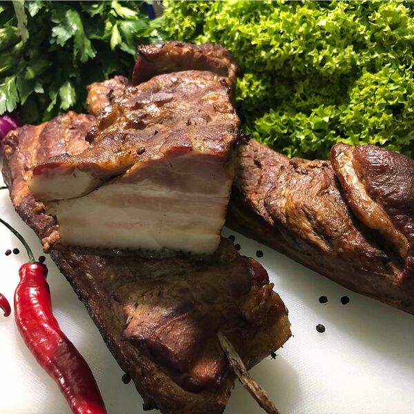 Грудинка домашняя на развес