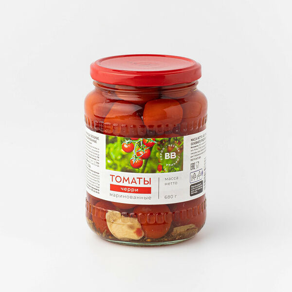 Томаты черри маринованные, 680 гр