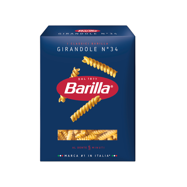 Макаронные изделия Barilla Girandole n.34, из твёрдых сортов пшеницы 450 г