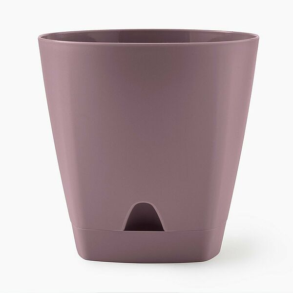 Горшок для цветов с прикорневым поливом Hoff Amsterdam, 20х19 см, 4 л, цвет морозная слива