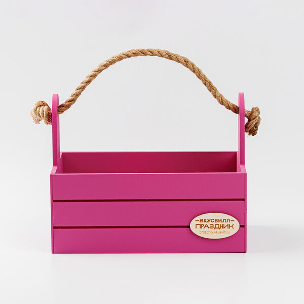 Бокс ящик деревянный подарочный малый ягодный