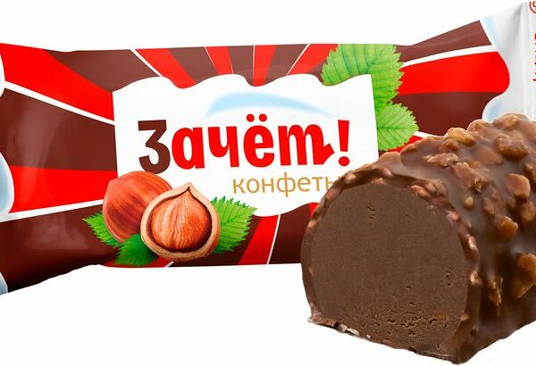Конфеты СЛАДУНИЦА Зачет глазированные вес