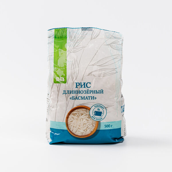 Рис длиннозерный ВкусВилл Басмати