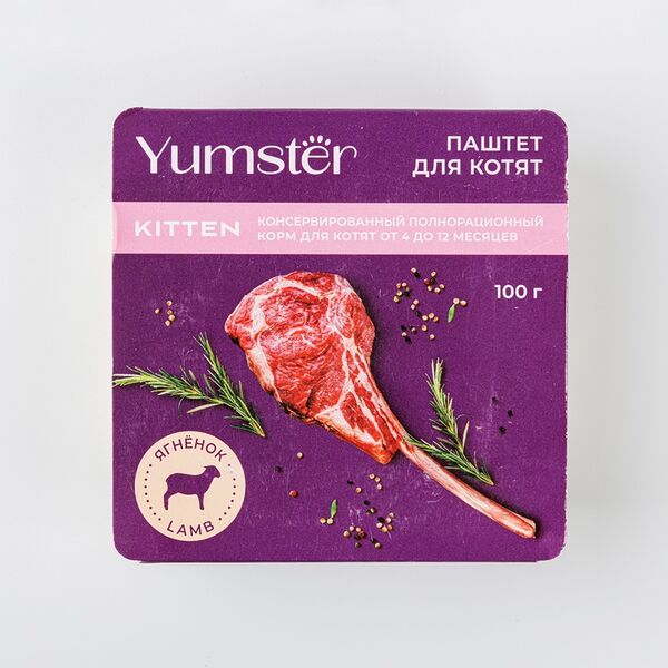 Корм влажный для котят от 4 до 12 месяцев 