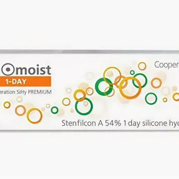 Линзы Airomoist 1-Day Premium BC 8.4 SPH -02.50 прозрачные 30 шт