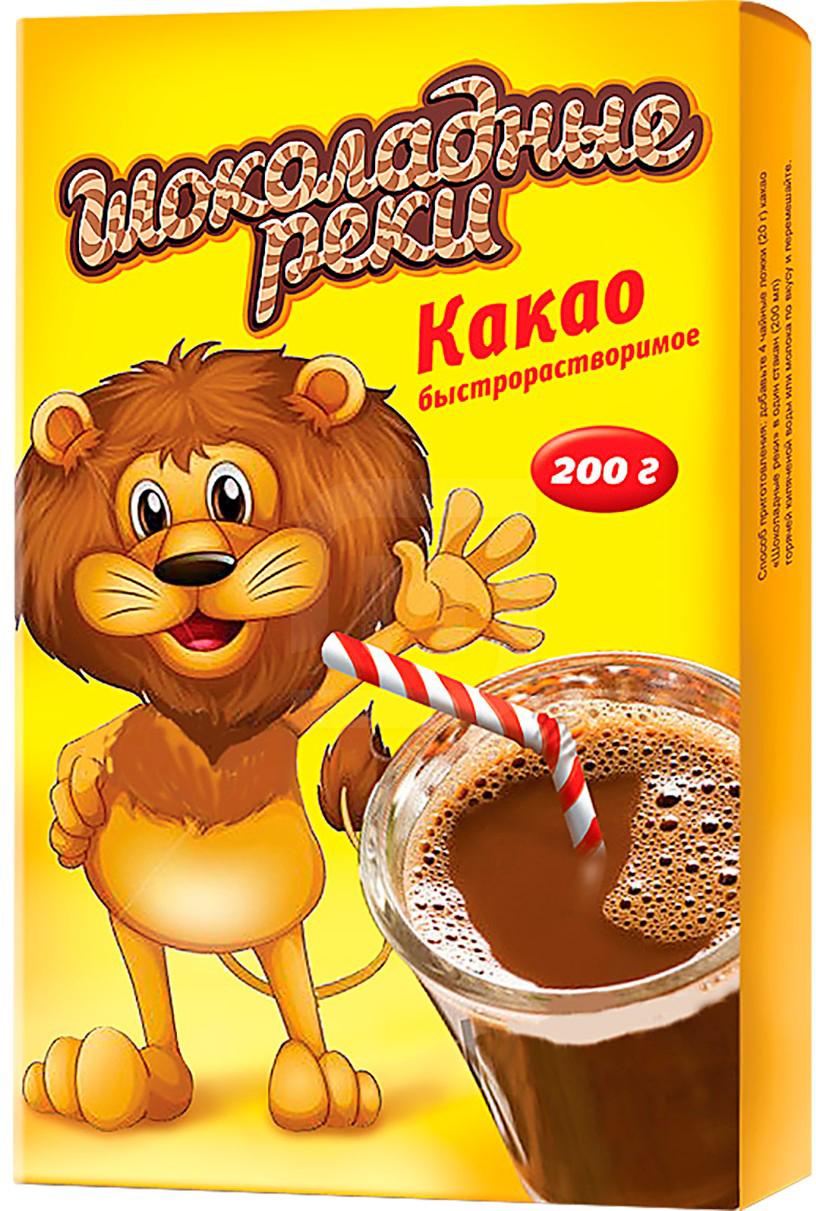 

Какао Шоколадные Реки быстрорастворимое