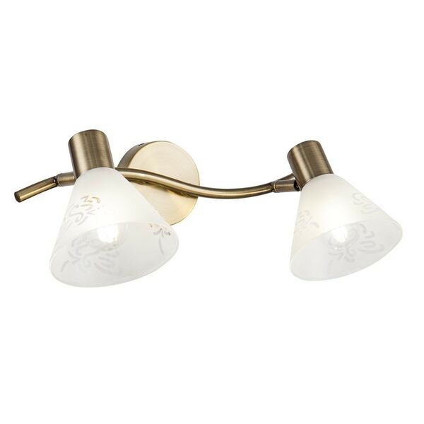 Спот Freya, E14, 40 Вт, бронза, 37х37х15 см