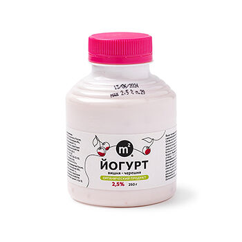 Йогурт питьевой Ферма М2 Вишня-Черешня 2.5%