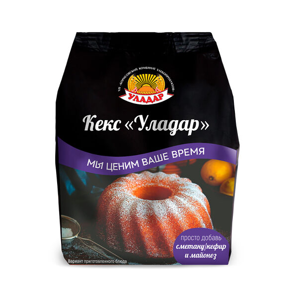 П/ф мучных изделий Кекс Уладар 0,5кг