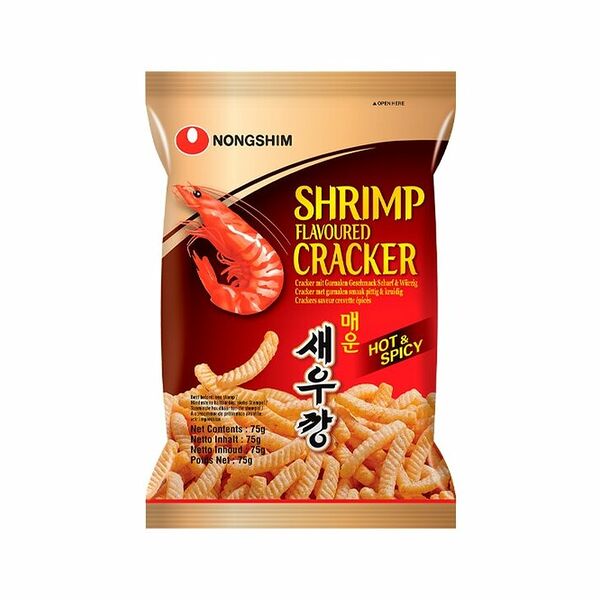 Чипсы Nongshim Острая креветка 75г