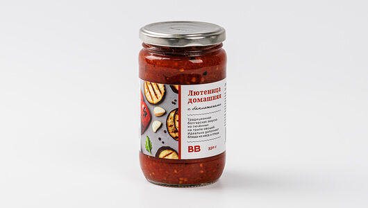 Лютеница домашняя с баклажанами